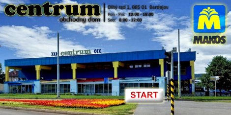 Obchodný dom Centrum - MAKOS (Bardejov - Slowacja)