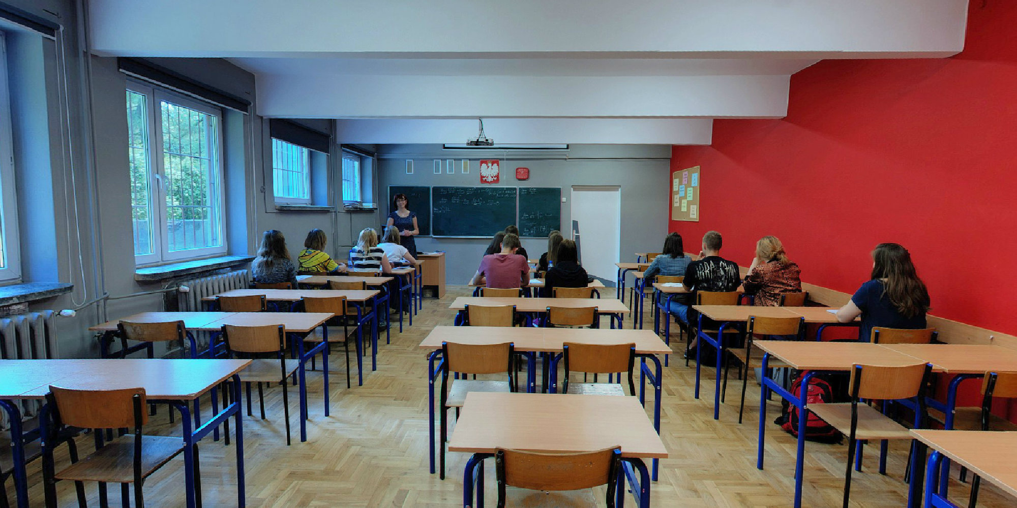 Sprawdzian Analiza Matematyczna Liceum Klasa 3 Sala matematyczna 2 - III Liceum Ogólnokształcące w Krakowie