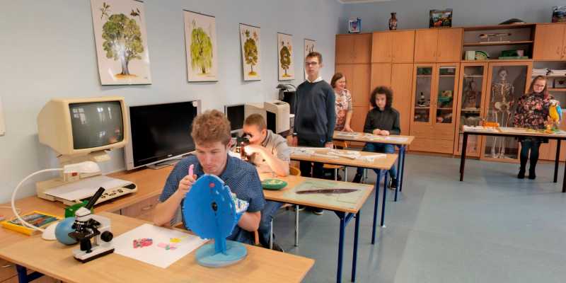 Zdjęcie miejsca "Sala 203W<br>Pracownia biologiczna"